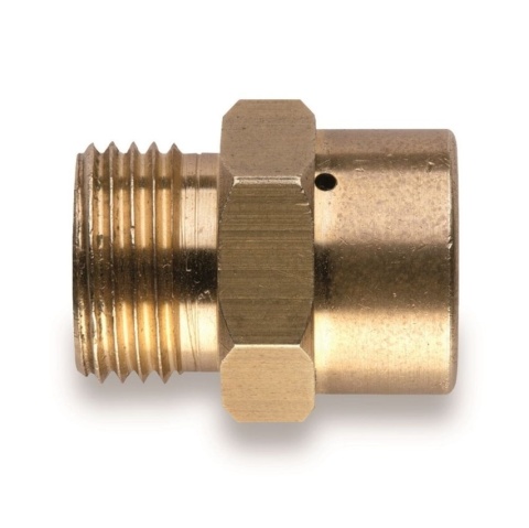 Adapter Castolin - Kemper 588B do butli tlenowej M10x1 na M12x1 prawy gwint