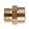 Adapter Castolin - Kemper 588B do butli tlenowej M10x1 na M12x1 prawy gwint