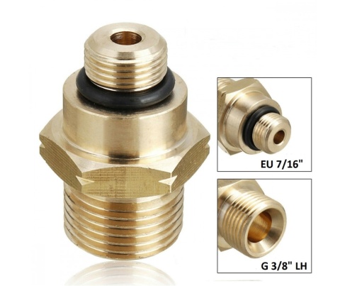 Adapter do palnika 7/16 redukcja na 3/8 cala przejście