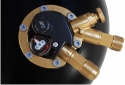 Butla gazowa stalowa Propan Butan LPG z wielozaworem CAMPKO 16kg (30l)
