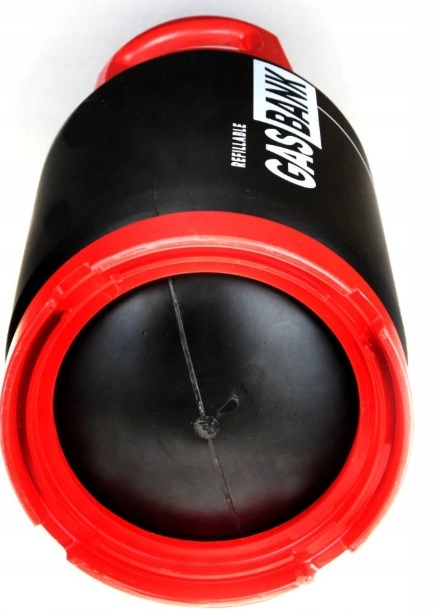 GasBank DUO 5 kg SLIM kevlar ultralekka butla do napełniania LPG