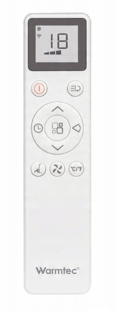 Klimatyzator przenośny Warmtec KP41W z Wi-Fi do 46 m2 4,1 kW