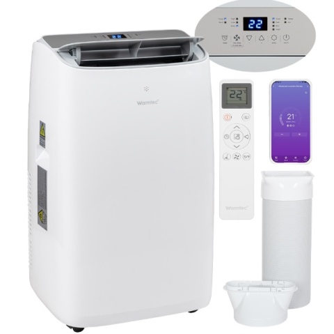 Klimatyzator przenośny z Wi-Fi Warmtec Froya KP35W do 40 m2 3,5 kW