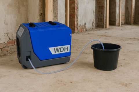 Osuszacz budowlany Aktobis WDH-R180B 70L/24H - Pompa Wentylator Automat