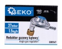 REDUKTOR KĄTOWY GEKO DO BUTLI GAZOWEJ PROPAN BUTAN 37MBAR 1,5KG/H