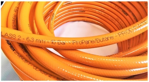 Wąż gazowy do propan butan ADFlex 6,3mm 10bar na metry