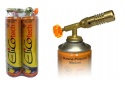 Zestaw palnik EliCo RK‑5003 + 2x gaz propan-butan 600ml 338g
