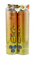 Zestaw palnik EliCo RK‑5003 + 2x gaz propan-butan 600ml 338g