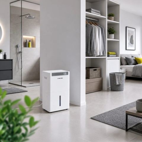 Osuszacz powietrza TROTEC TTK-I 110E WiFi Inwerter do 110 m² 35l/24h CICHY