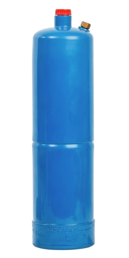 Pusta butla Sievert GAS MAPP 200017 do napełniania gazem 690ml zawór M14