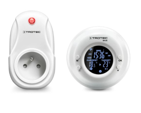 Termostat radiowy z programatorem Trotec BN35 F