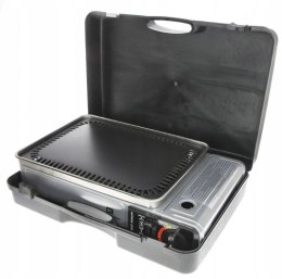 SMART PLANCHA - GRILL TURYSTYCZNY Z PŁYTĄ ŻELIWNĄ - KEMPER 104998 - 2,8KW